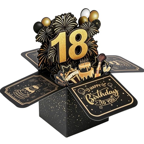 Pop karte zum 18 - pop,