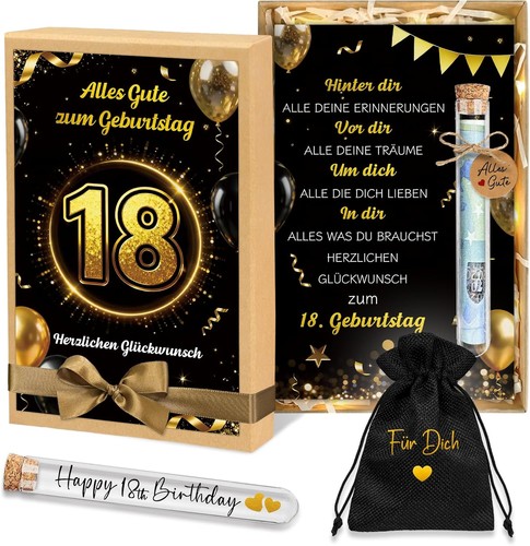 Geschenk zum geburtstag - zum, 18.