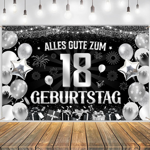 Geburtstag deko banner - deko,