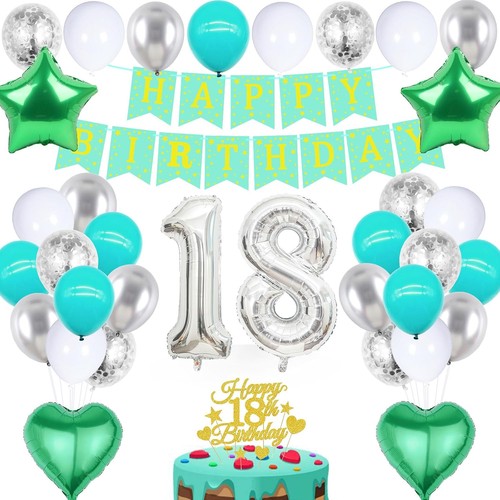 18ter geburtstag deko 18 - deko,
