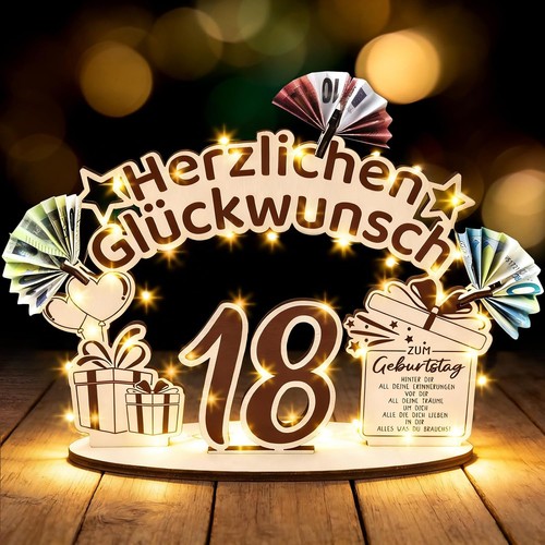 Geldgeschenke holz - holz, 18