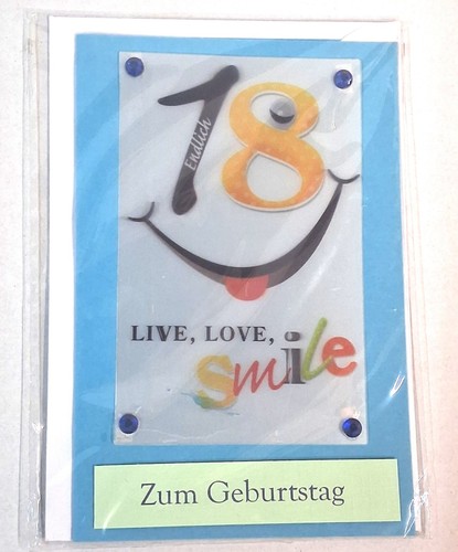 Geburtstagskarte - , 18