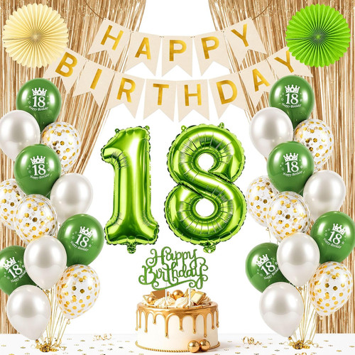 Wenmthg geburtstag deko - 18.,