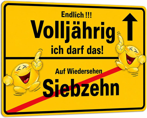 Lustiges schild geburtstag - lustiges,