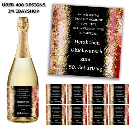 Aufkleber sektflasche - aufkleber,