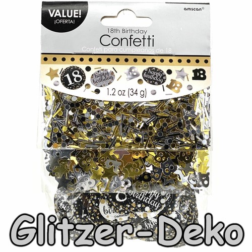 Konfetti geburtstag gold - konfetti,