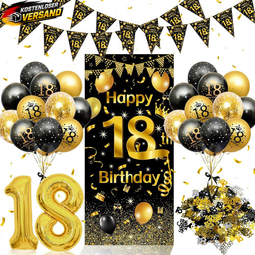 Geburtstagsdeko geburtstag - geburtstagsdeko, 18