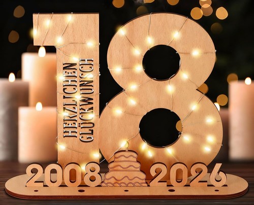 Geburtstag deko holz schild - geburtstag,