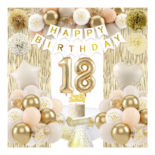 Geburtstag deko set - set, 58