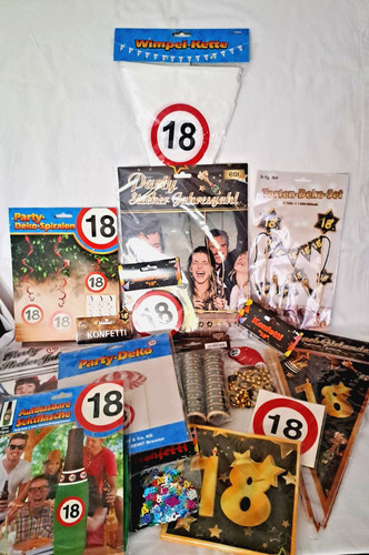 Dekoration für geburtstag - 18.,