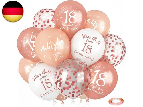 Luftballon geburtstag - luftballon, 18.