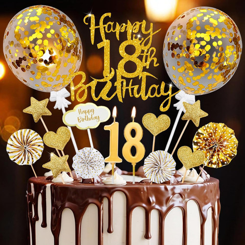 Tortendeko geburtstag - 18.,