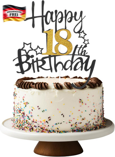 Tortendeko geburtstag für - tortendeko,