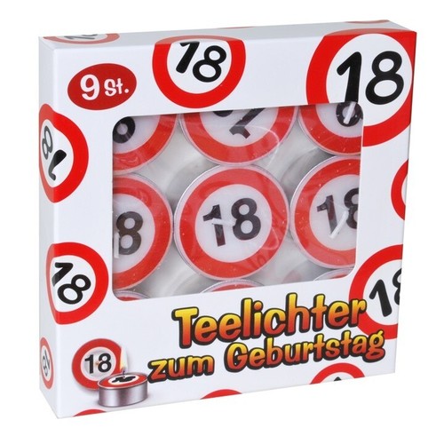 Teelichter geburtstag - teelichter, 18.
