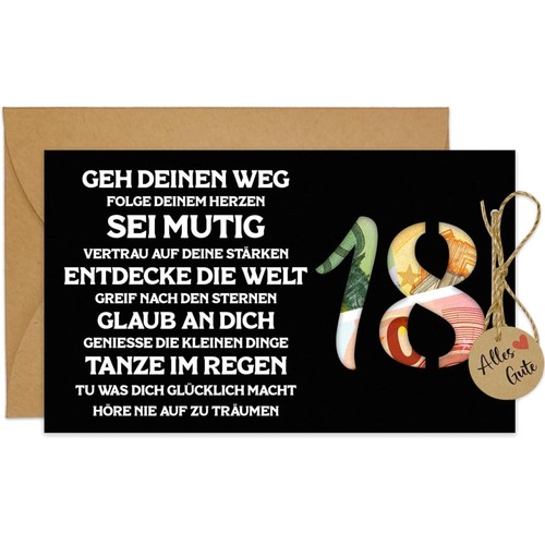 Geburtstagskarte geburtstag - 18,