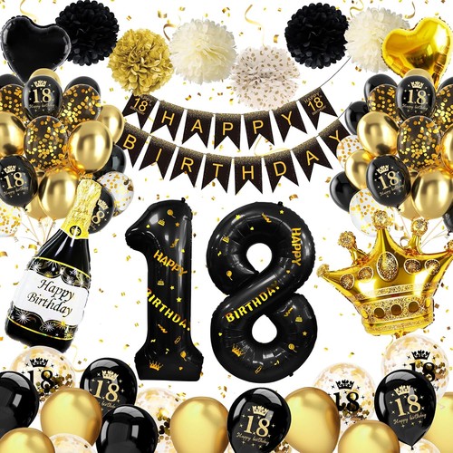Geburtstag deko schwarz - geburtstag,