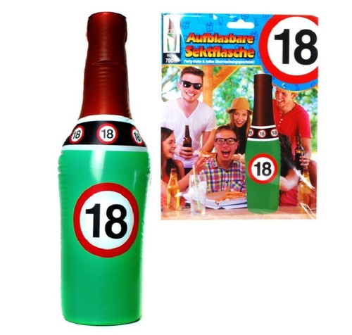 Aufblasbare sektflasche - aufblasbare, 18