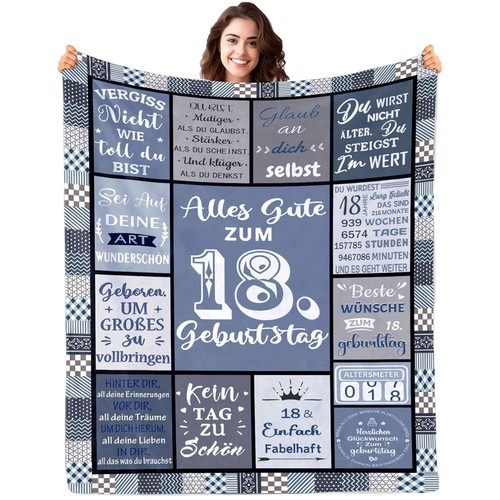 Kuscheldecke zum - , 18